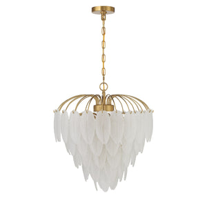 Savoy House - 1-3508-6-322 - Six Light Chandelier - Boa - Warm Brass