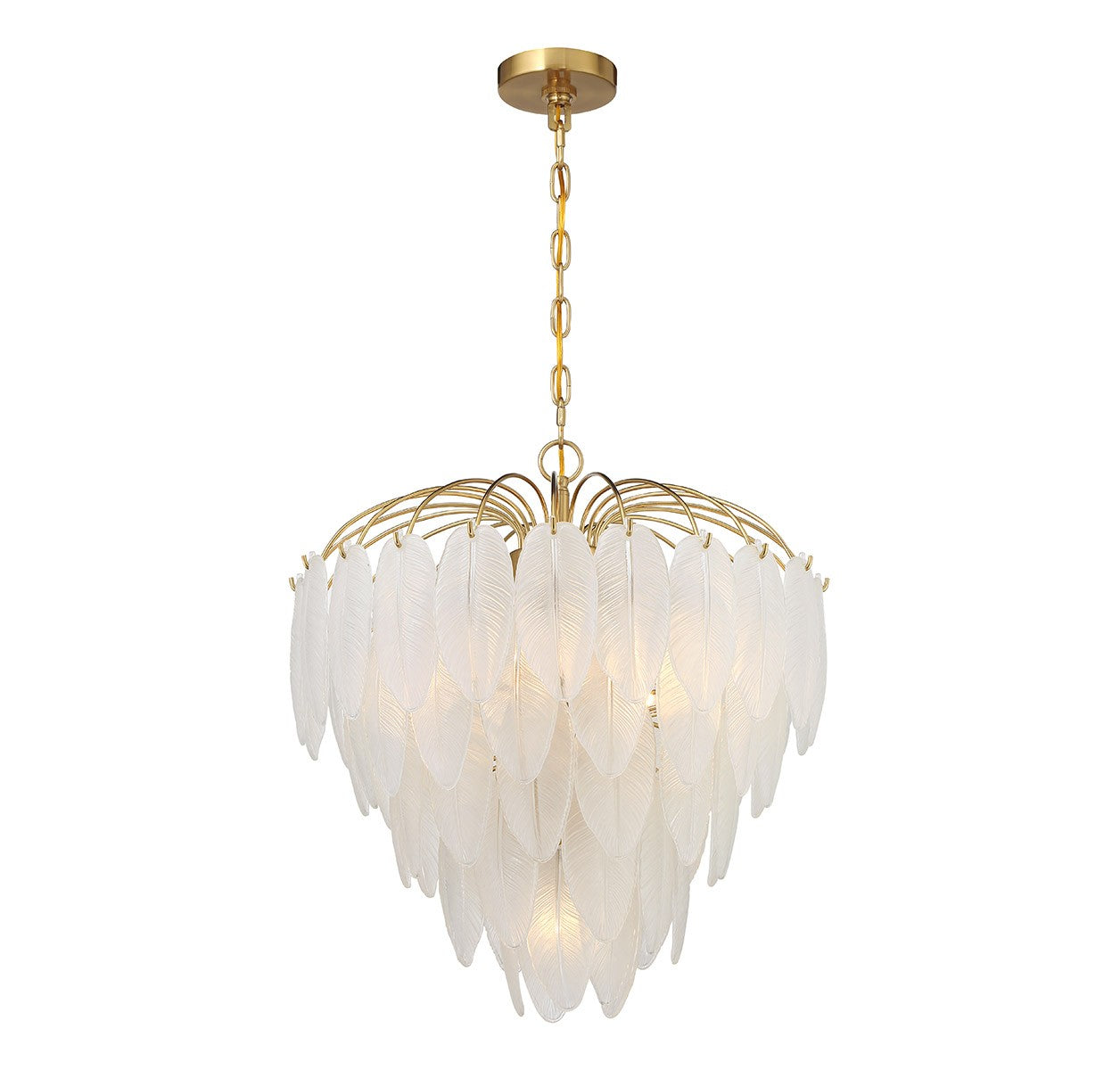 Savoy House - 1-3508-6-322 - Six Light Chandelier - Boa - Warm Brass