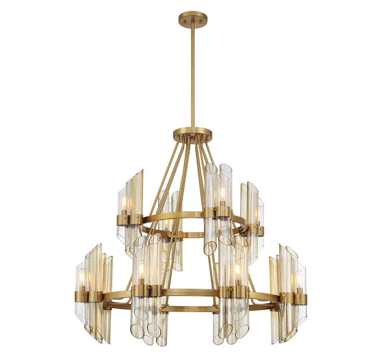 Savoy House - 1-9106-12-322 - 12 Light Chandelier - Biltmore - Warm Brass