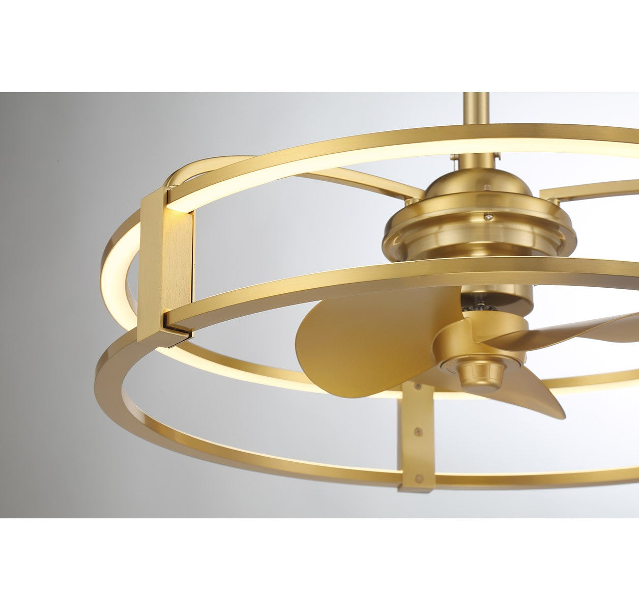 Savoy House - 24-FD-845-322 - LED Fan D'Lier - Lyria - Warm Brass