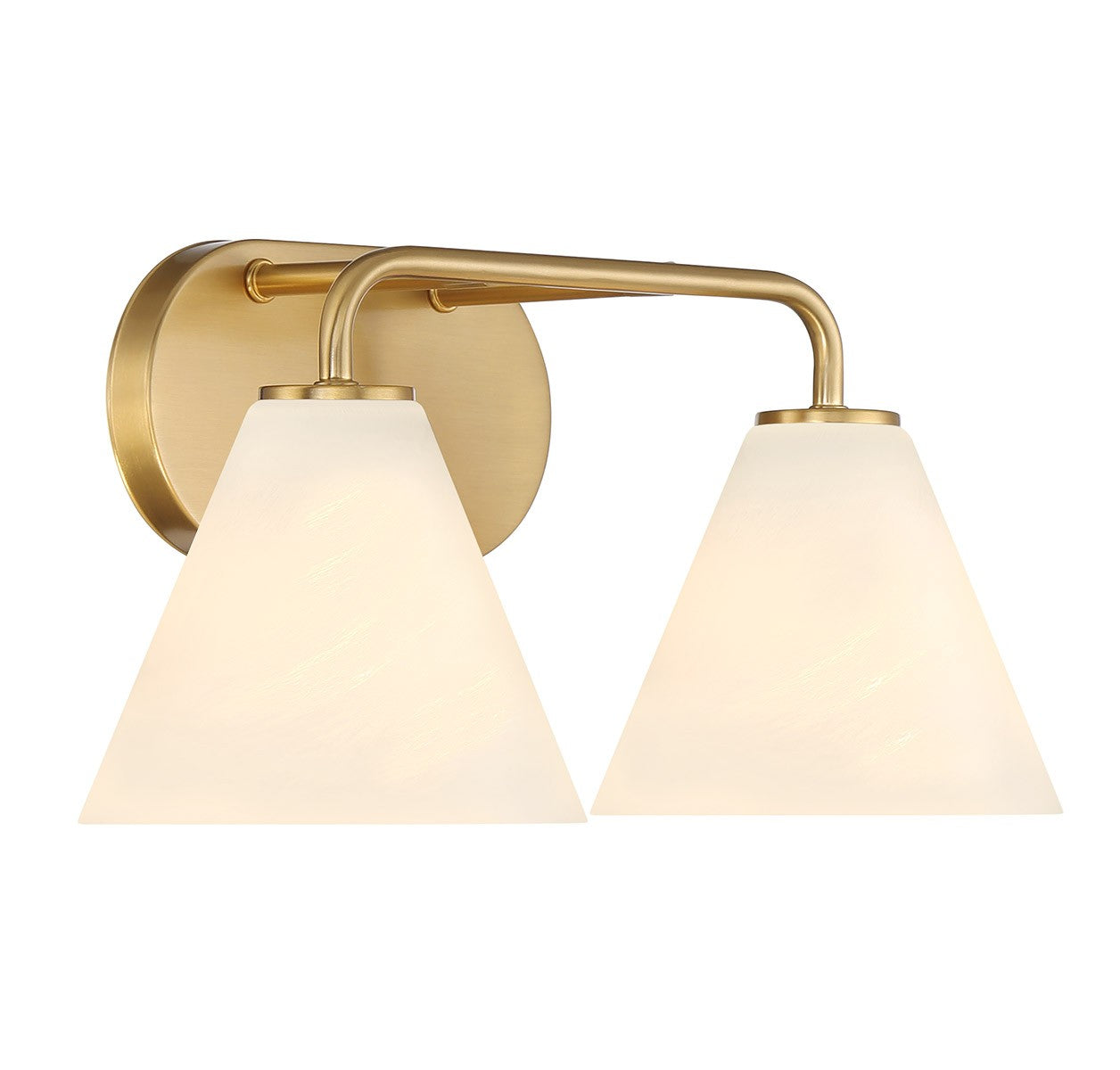 Savoy House - 8-2988-2-322 - Two Light Bathroom Vanity - Blair - Warm Brass