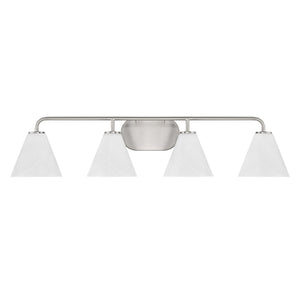 Savoy House - 8-2988-4-SN - Four Light Bathroom Vanity - Blair - Satin Nickel