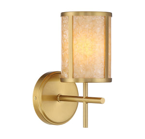 Savoy House - 9-2055-1-322 - One Light Bathroom Vanity - Camden - Warm Brass