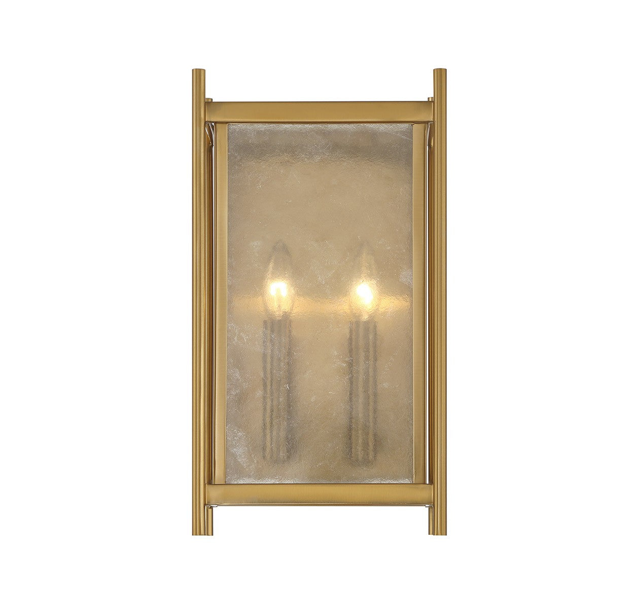 Savoy House - 9-3800-2-322 - Two Light Wall Sconce - Jacobs - Warm Brass