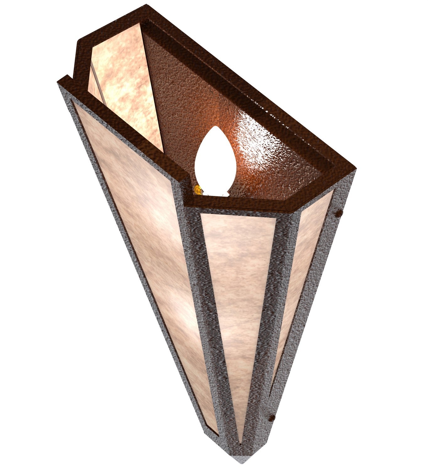 Meyda Tiffany - 255788 - Two Light Wall Sconce - Brum - Sepia Brown