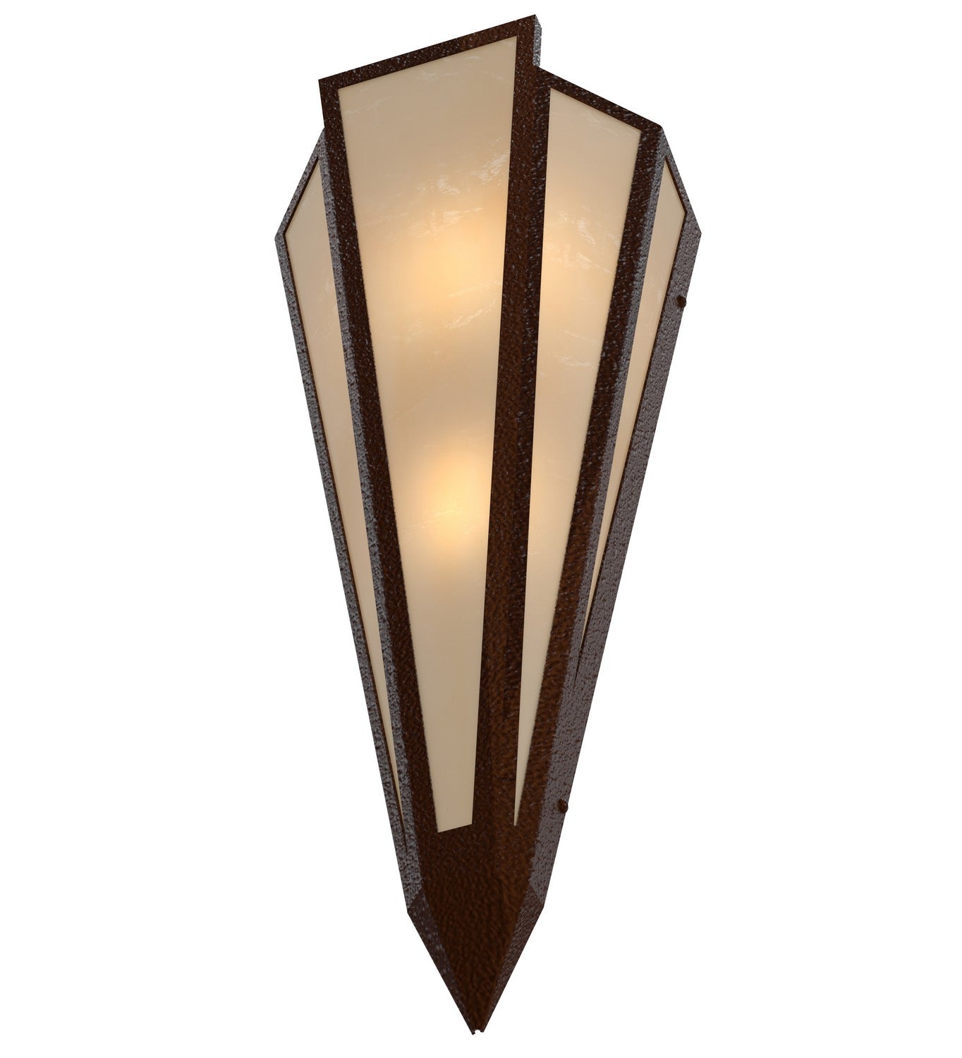 Meyda Tiffany - 255789 - Two Light Wall Sconce - Brum - Sepia Brown