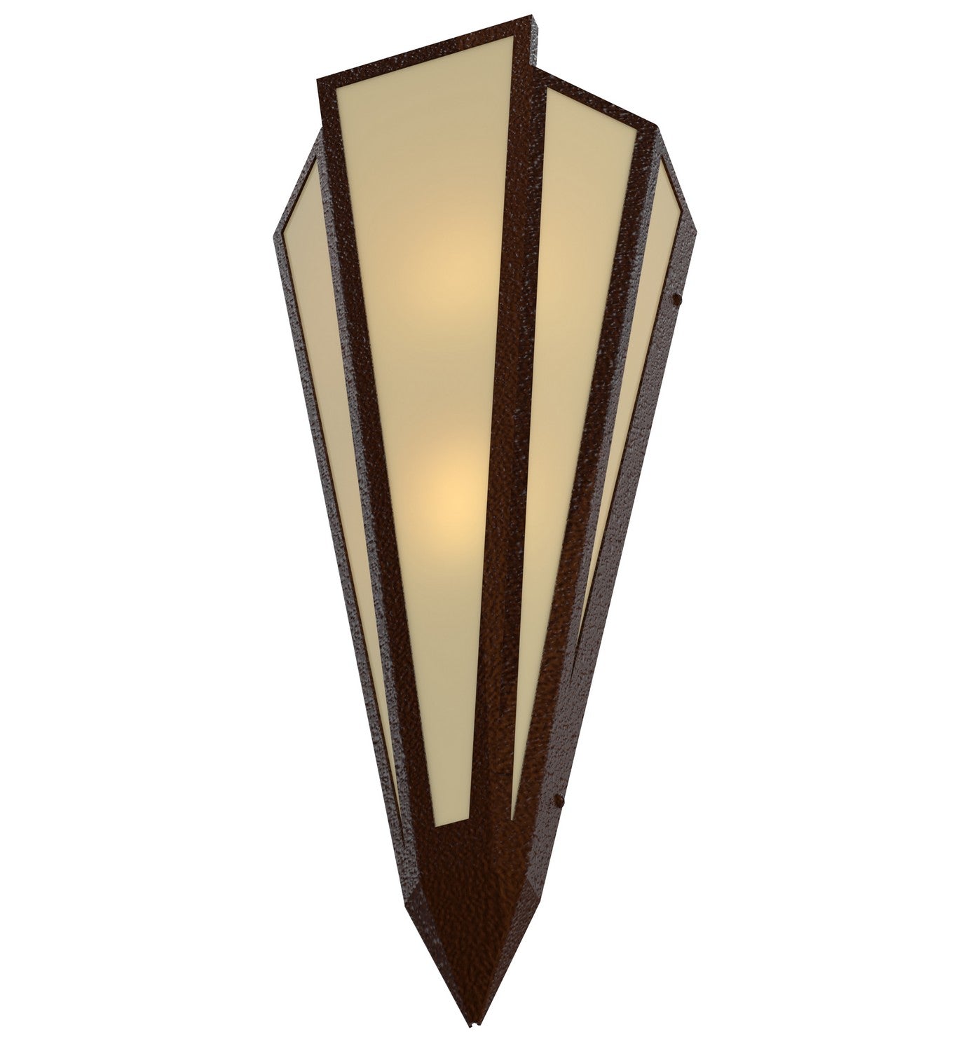 Meyda Tiffany - 255792 - Two Light Wall Sconce - Brum - Sepia Brown