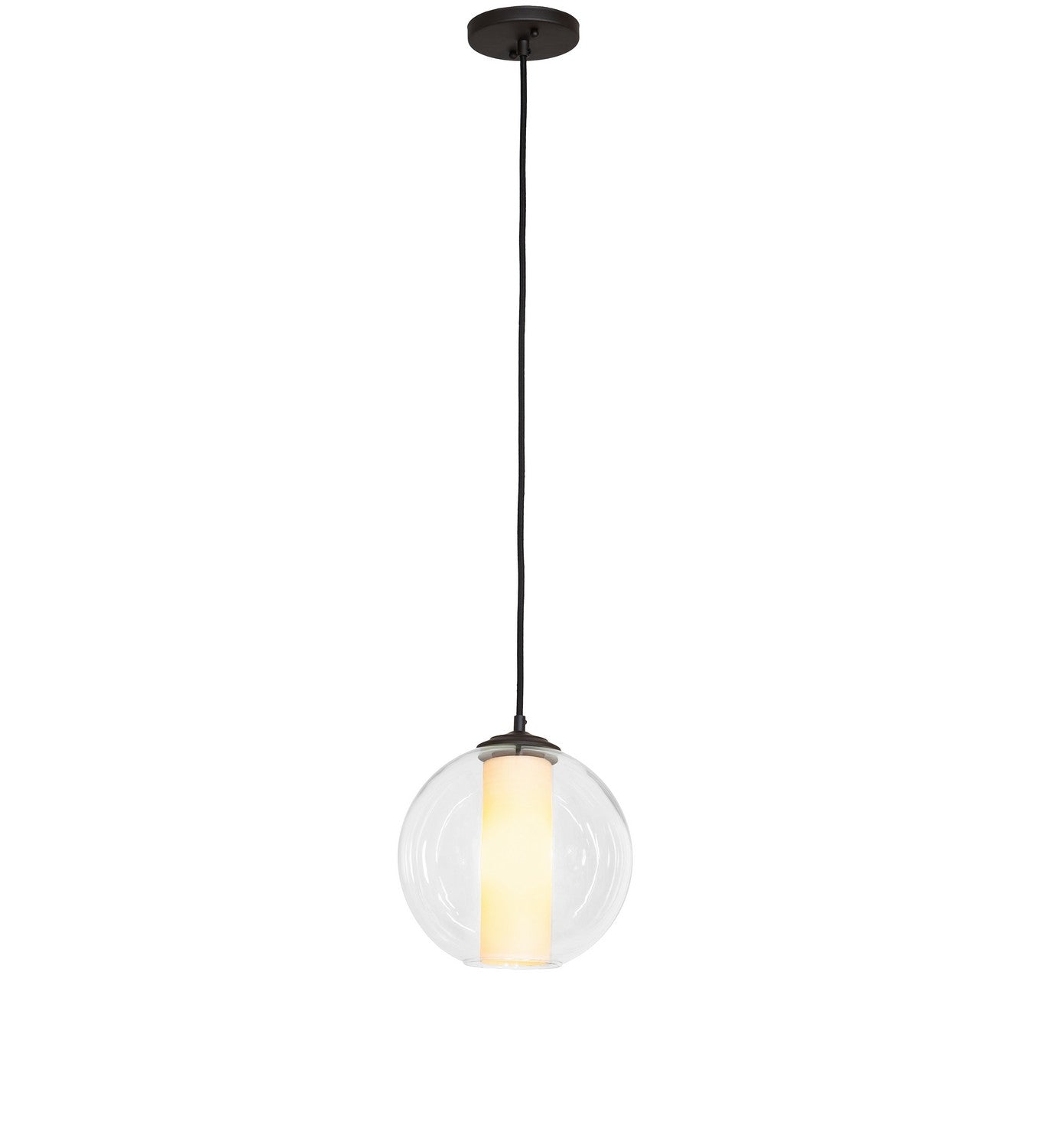 Meyda Tiffany - 271178 - One Light Pendant - Bola - Oil Rubbed Bronze