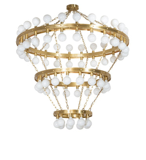 Meyda Tiffany - 272091 - LED Chandelier - Albion - Brushed Brass