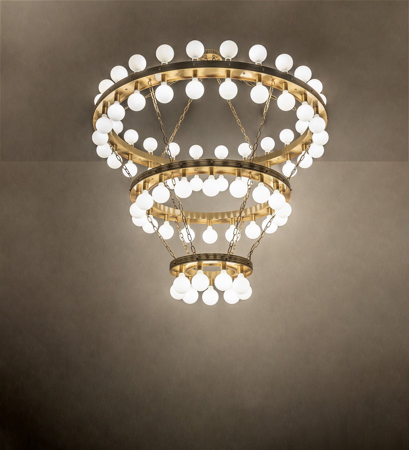 Meyda Tiffany - 272091 - LED Chandelier - Albion - Brushed Brass