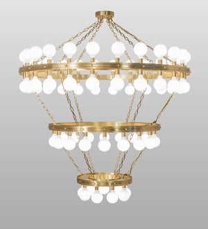 Meyda Tiffany - 272091 - LED Chandelier - Albion - Brushed Brass