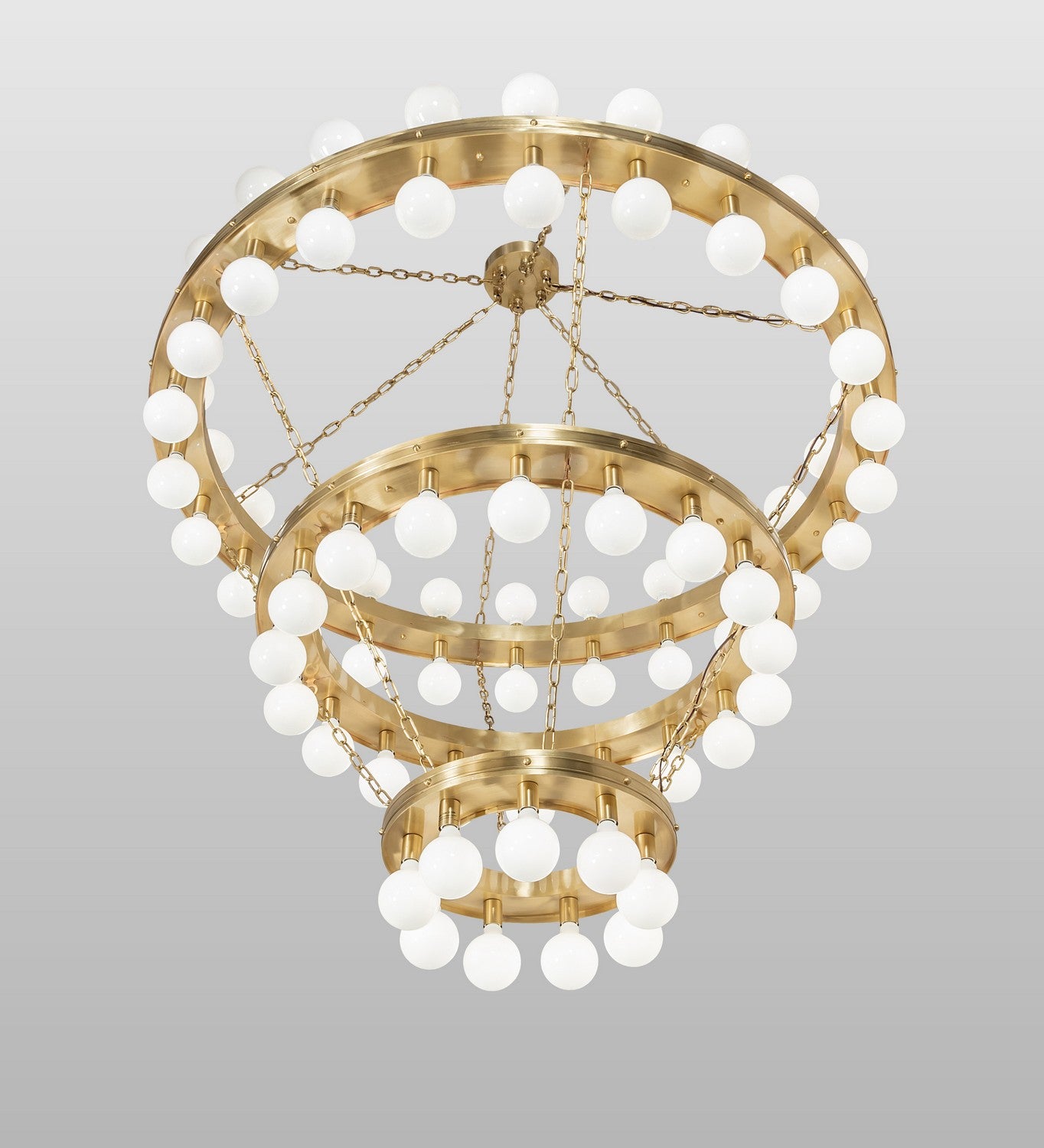 Meyda Tiffany - 272091 - LED Chandelier - Albion - Brushed Brass