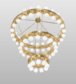 Meyda Tiffany - 272091 - LED Chandelier - Albion - Brushed Brass