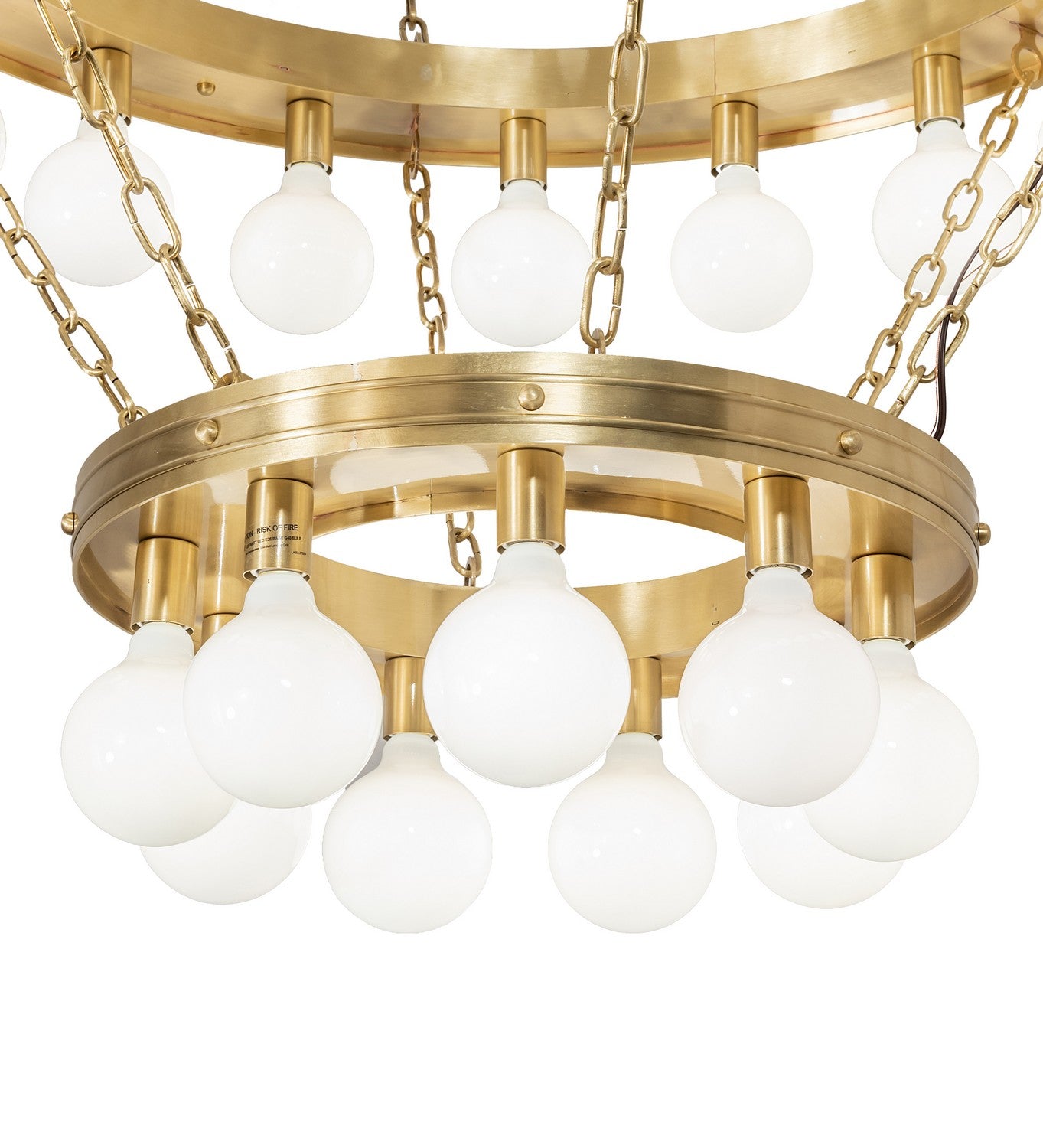 Meyda Tiffany - 272091 - LED Chandelier - Albion - Brushed Brass