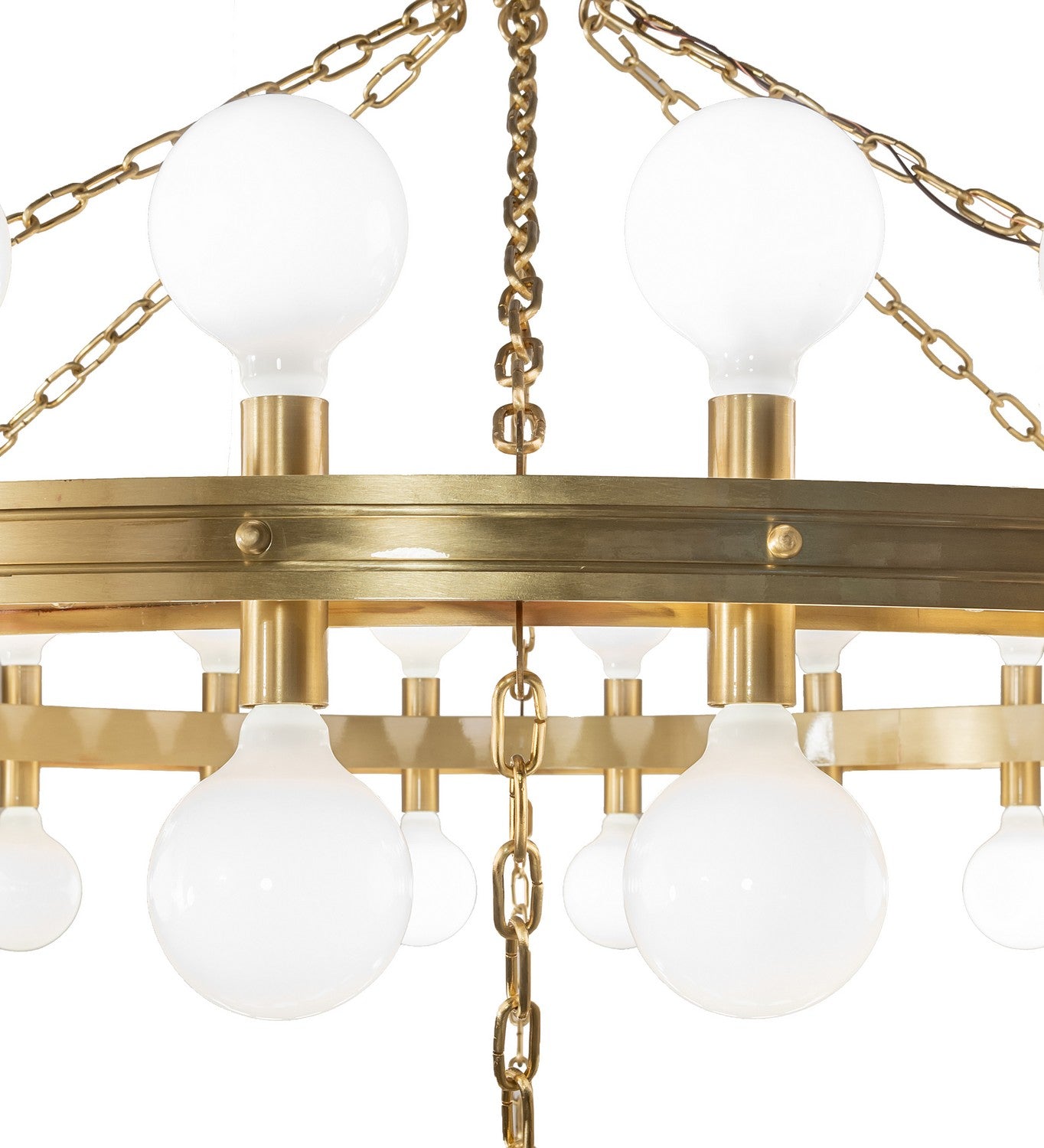 Meyda Tiffany - 272091 - LED Chandelier - Albion - Brushed Brass