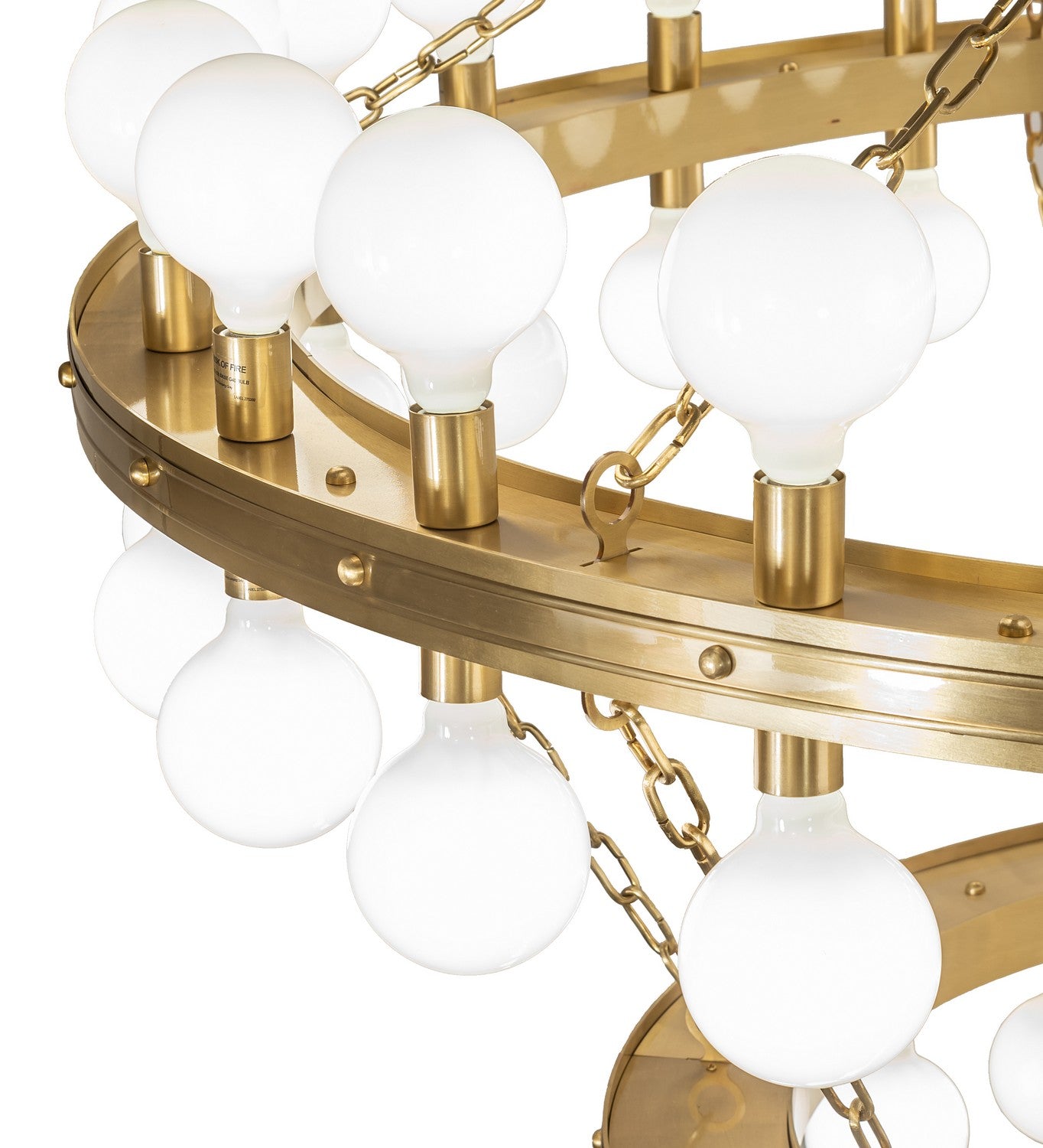 Meyda Tiffany - 272091 - LED Chandelier - Albion - Brushed Brass