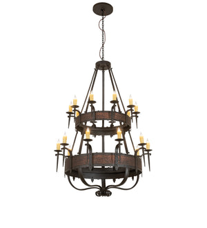 Meyda Tiffany - 272226 - 20 Light Chandelier - Costello - Oil Rubbed Bronze