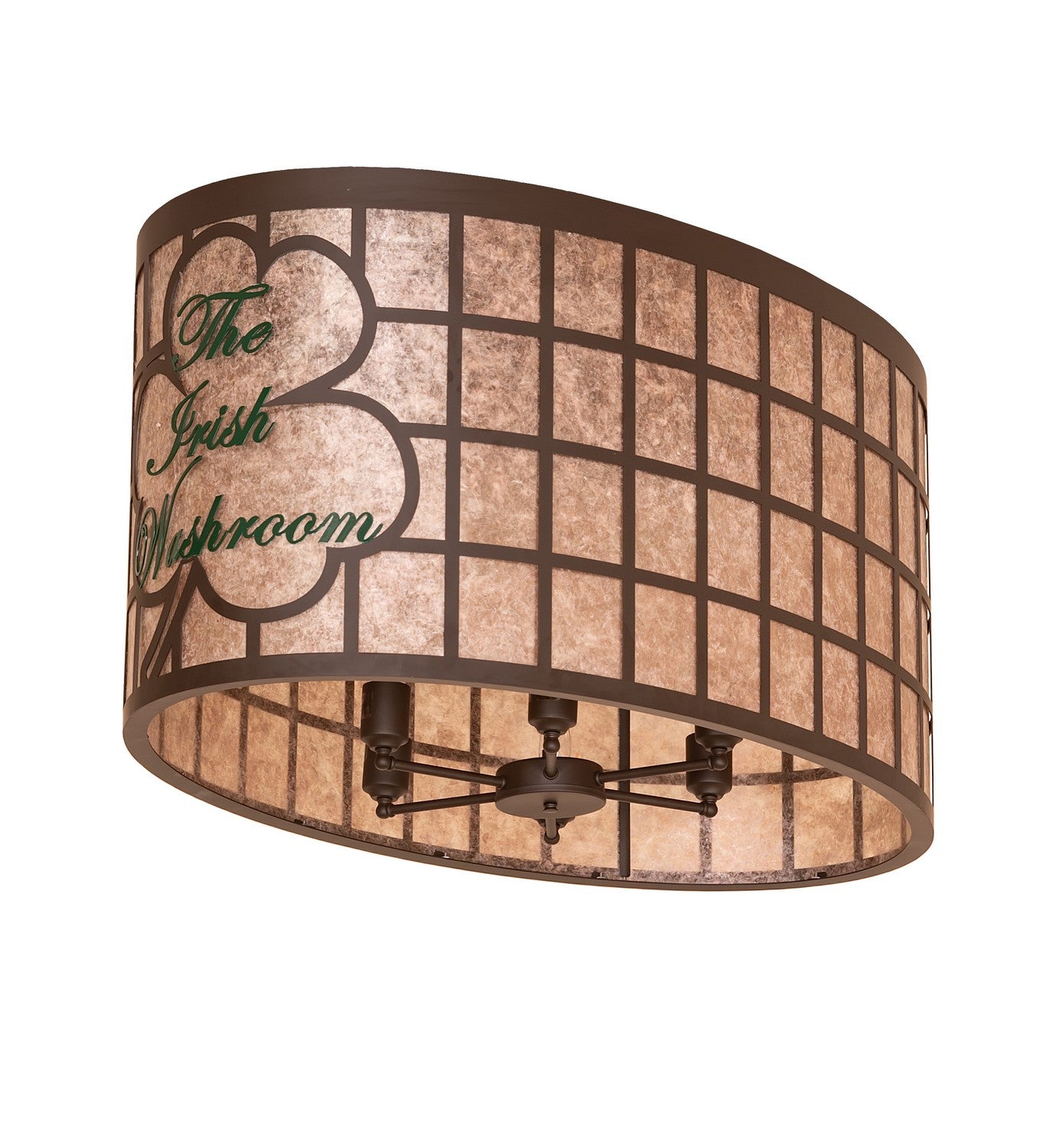 Meyda Tiffany - 272741 - Six Light Flushmount - Personalized - Oil Rubbed Bronze