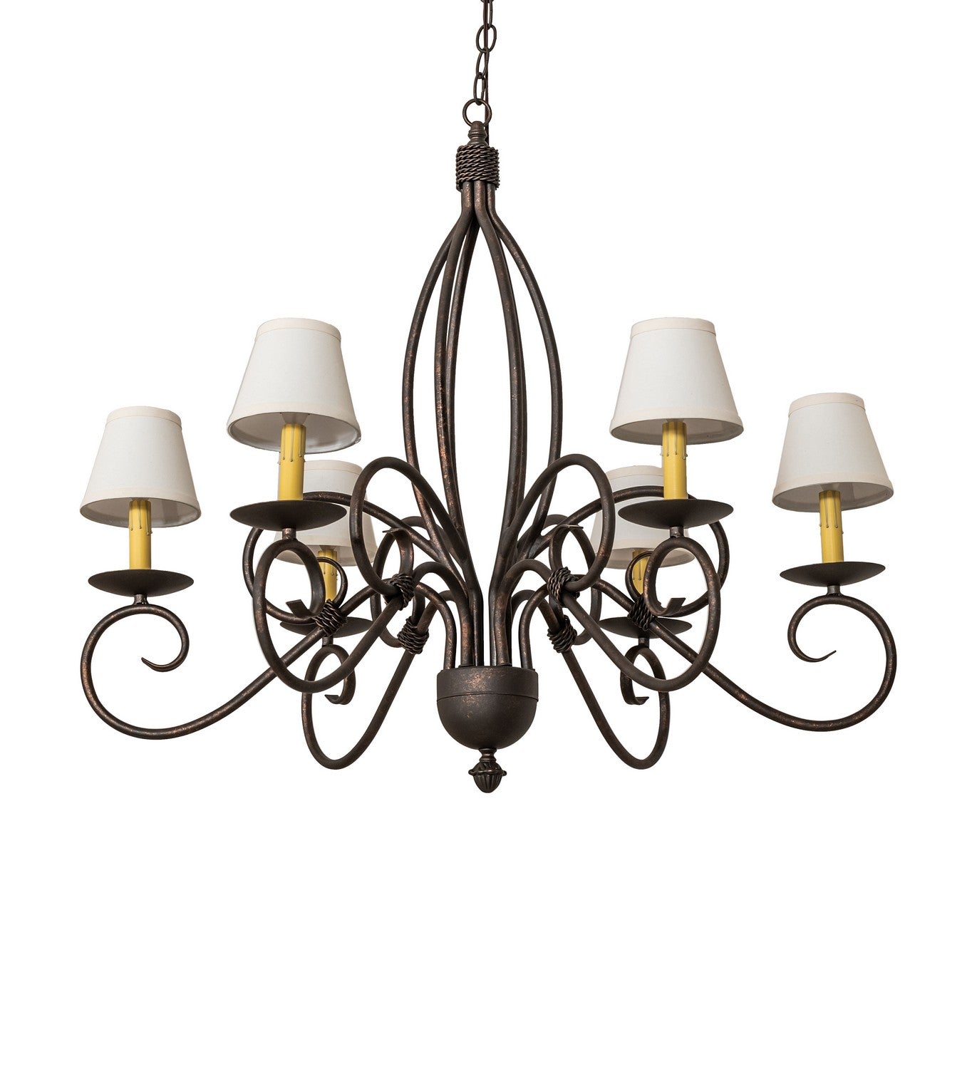 Meyda Tiffany - 273532 - Six Light Chandelier - Squire