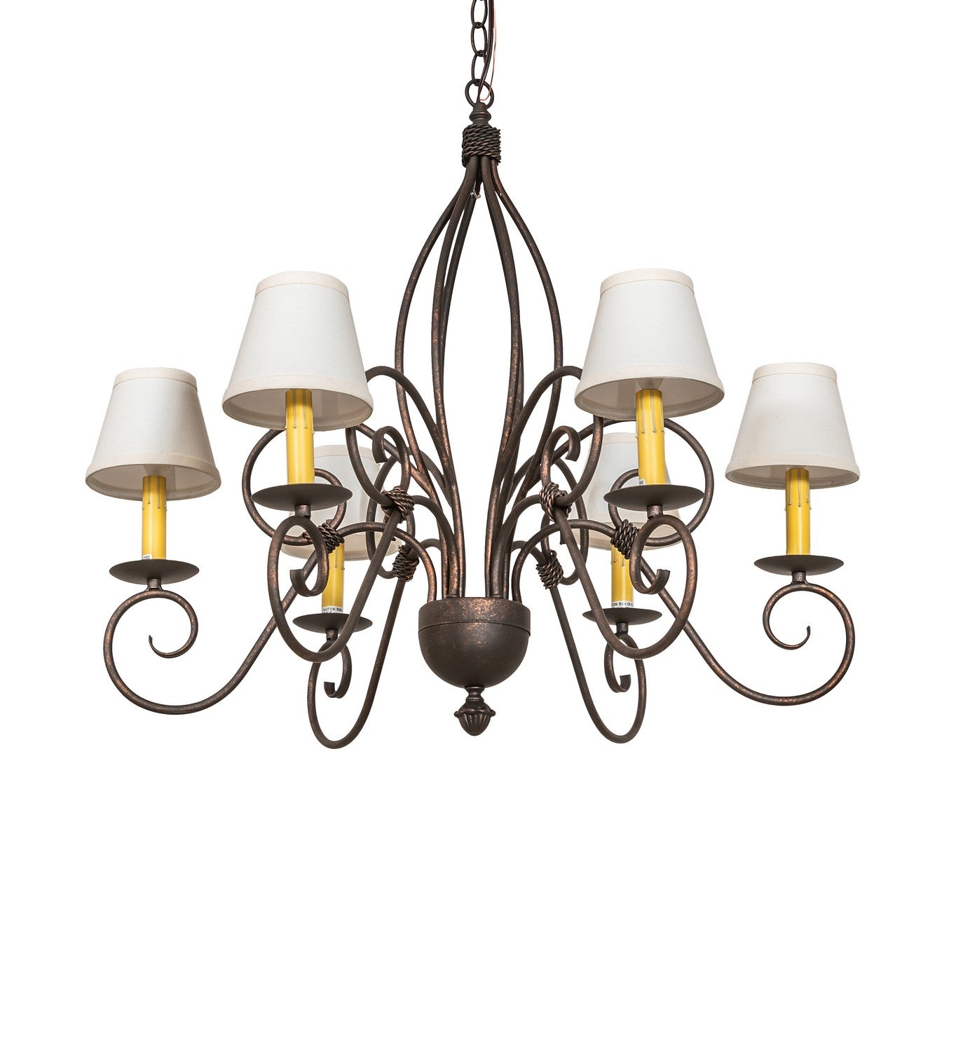 Meyda Tiffany - 273534 - Six Light Chandelier - Squire