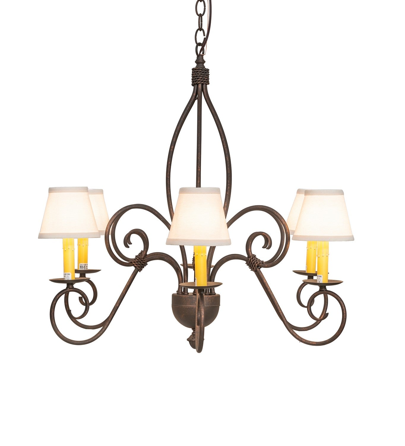 Meyda Tiffany - 273534 - Six Light Chandelier - Squire