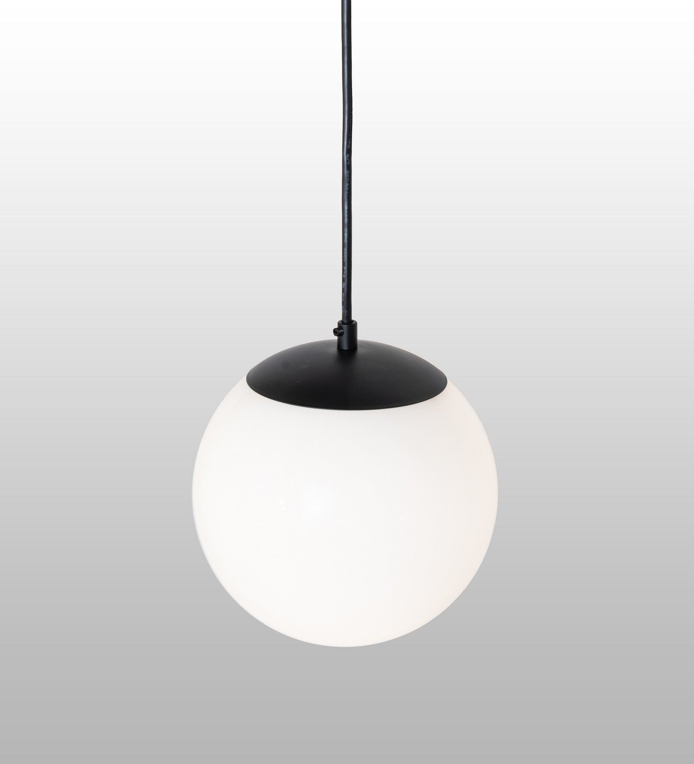 Meyda Tiffany - 274292 - One Light Mini Pendant - Bola - Solar Black