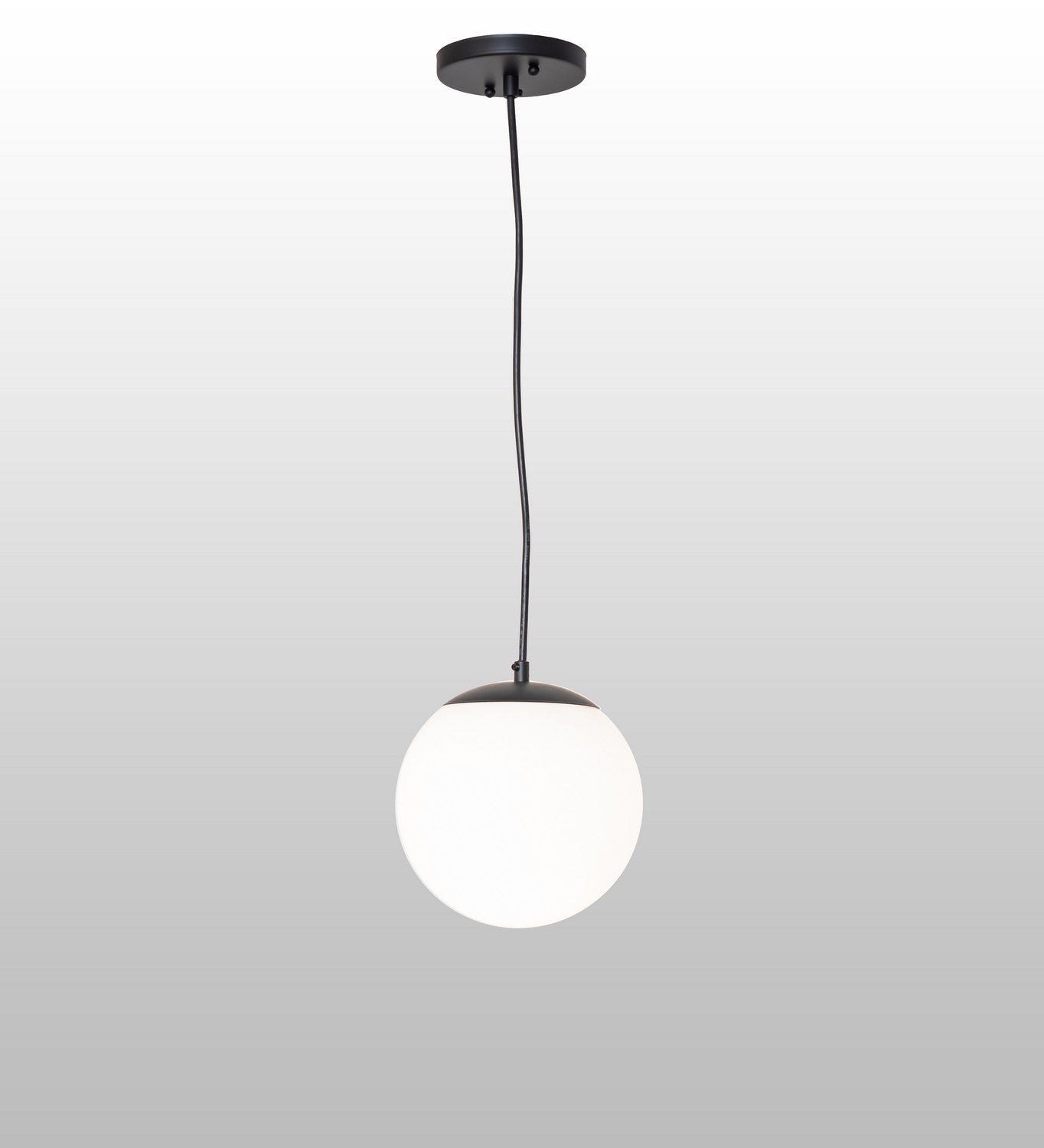 Meyda Tiffany - 274292 - One Light Mini Pendant - Bola - Solar Black