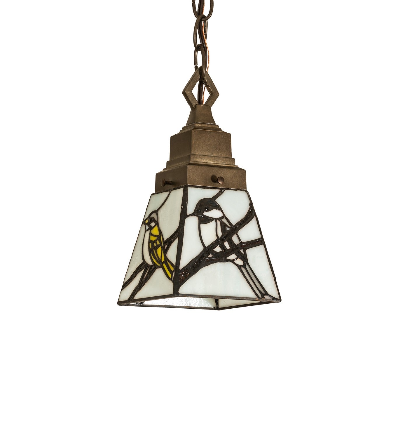 Meyda Tiffany - 275048 - One Light Mini Pendant - Backyard Friends