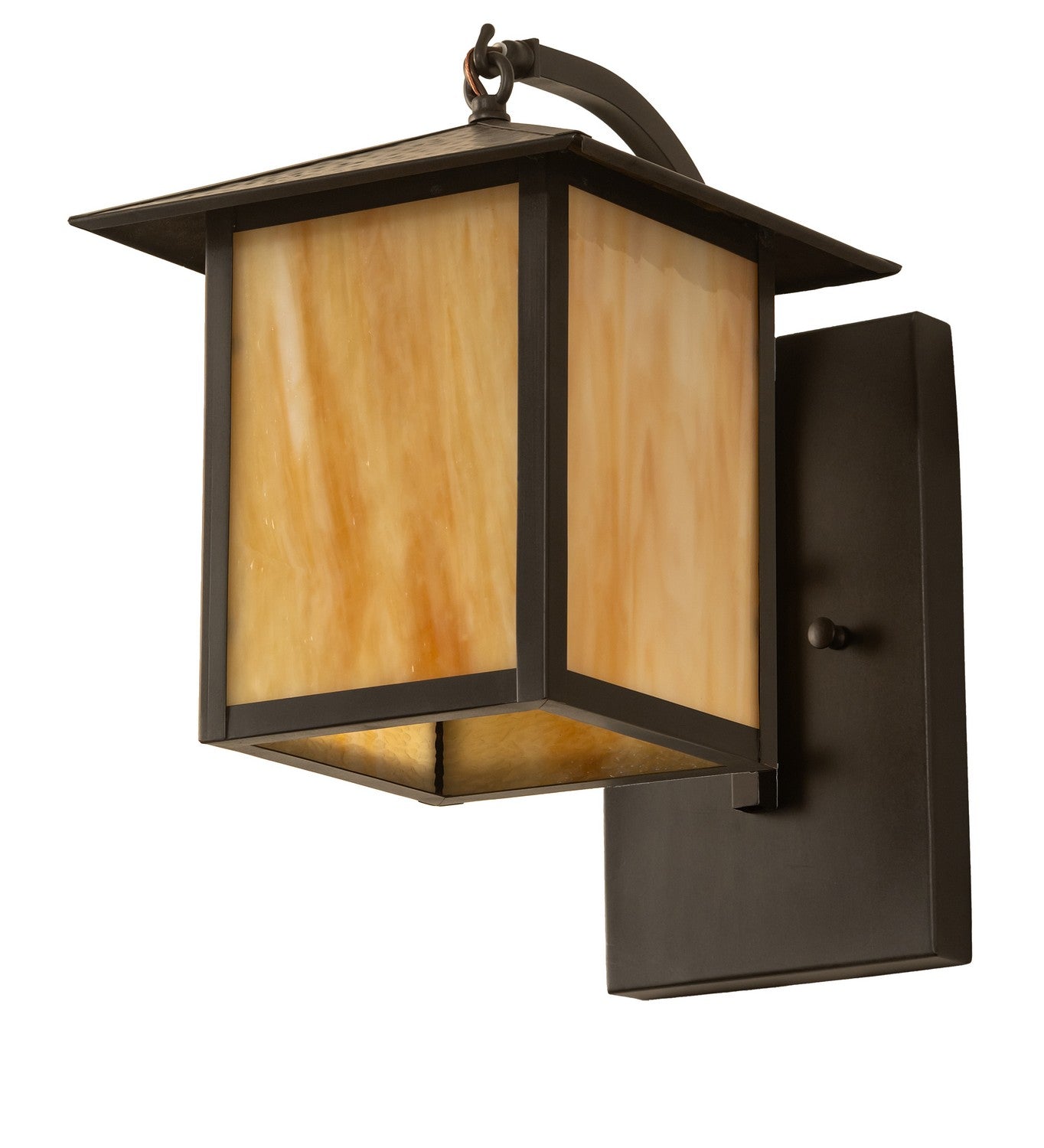 Meyda Tiffany - 275272 - One Light Wall Sconce - Seneca - Craftsman Brown