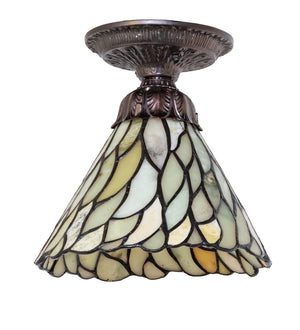 Meyda Tiffany - 276086 - One Light Flushmount - Willow