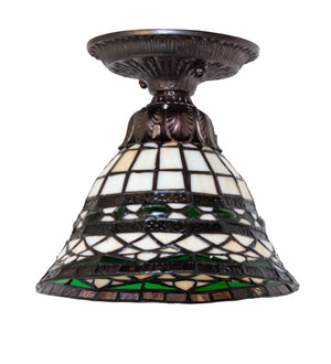 Meyda Tiffany - 276088 - One Light Flushmount - Tiffany Roman