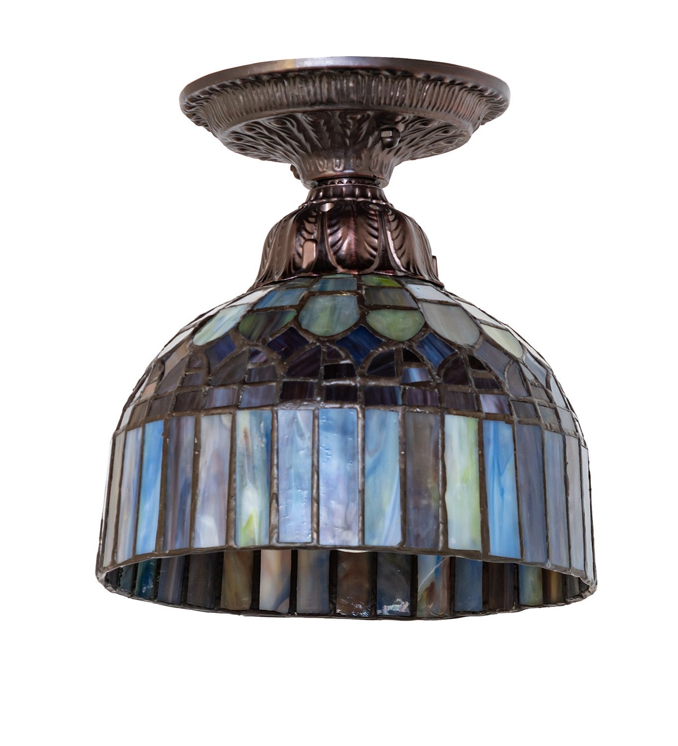 Meyda Tiffany - 276098 - One Light Flushmount - Tiffany Candice