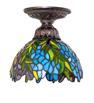 Meyda Tiffany - 276099 - One Light Flushmount - Tiffany Honey Locust