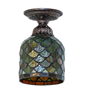 Meyda Tiffany - 276100 - One Light Flushmount - Acorn