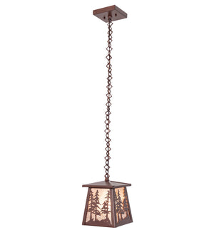 Meyda Tiffany - 66415 - One Light Mini Pendant - Stillwater - Rust