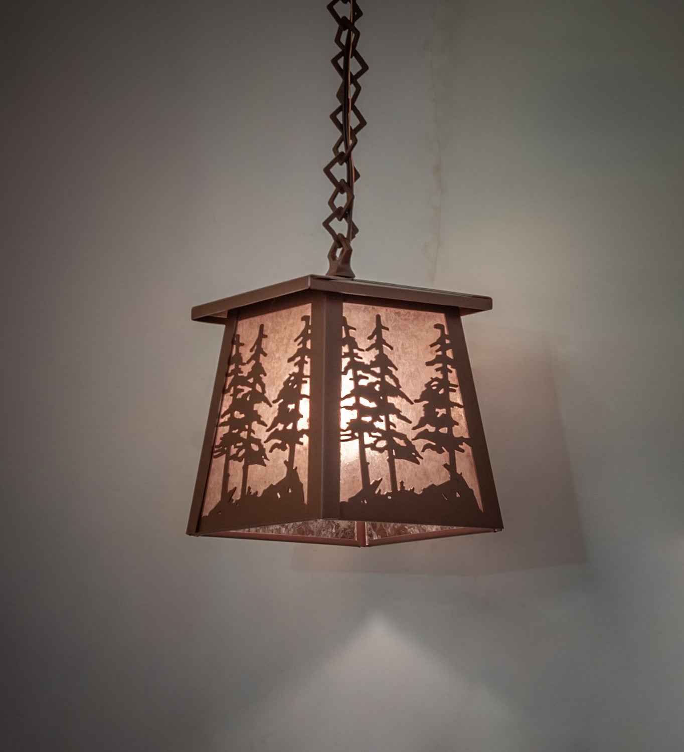 Meyda Tiffany - 66415 - One Light Mini Pendant - Stillwater - Rust