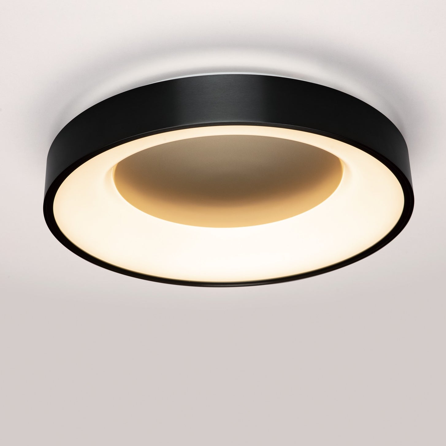 PageOne - PC111321-SDG/BC - LED Flush Mount - Nortic - Satin Dark Gray/Brushed Champagne