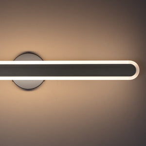 PageOne - PW030021-SDG - LED Wall Sconce - Gianni - Satin Dark Gray