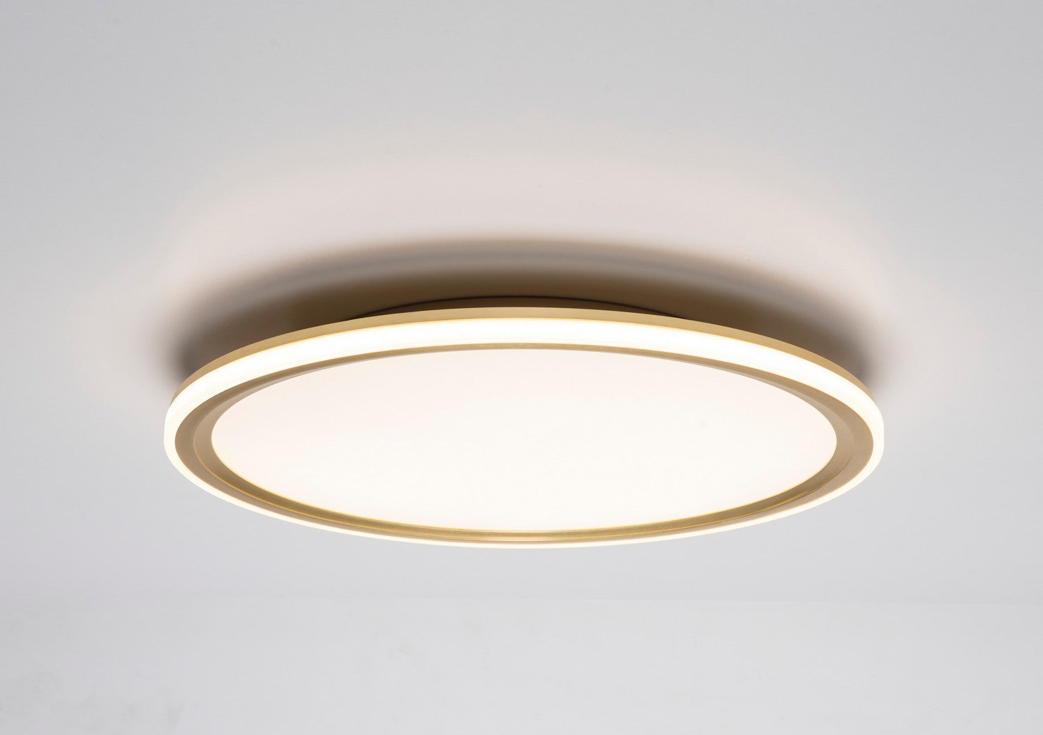 PageOne - PC111317-MBG - LED Flush Mount - Lucerio - Matte Brushed Imitation Gold