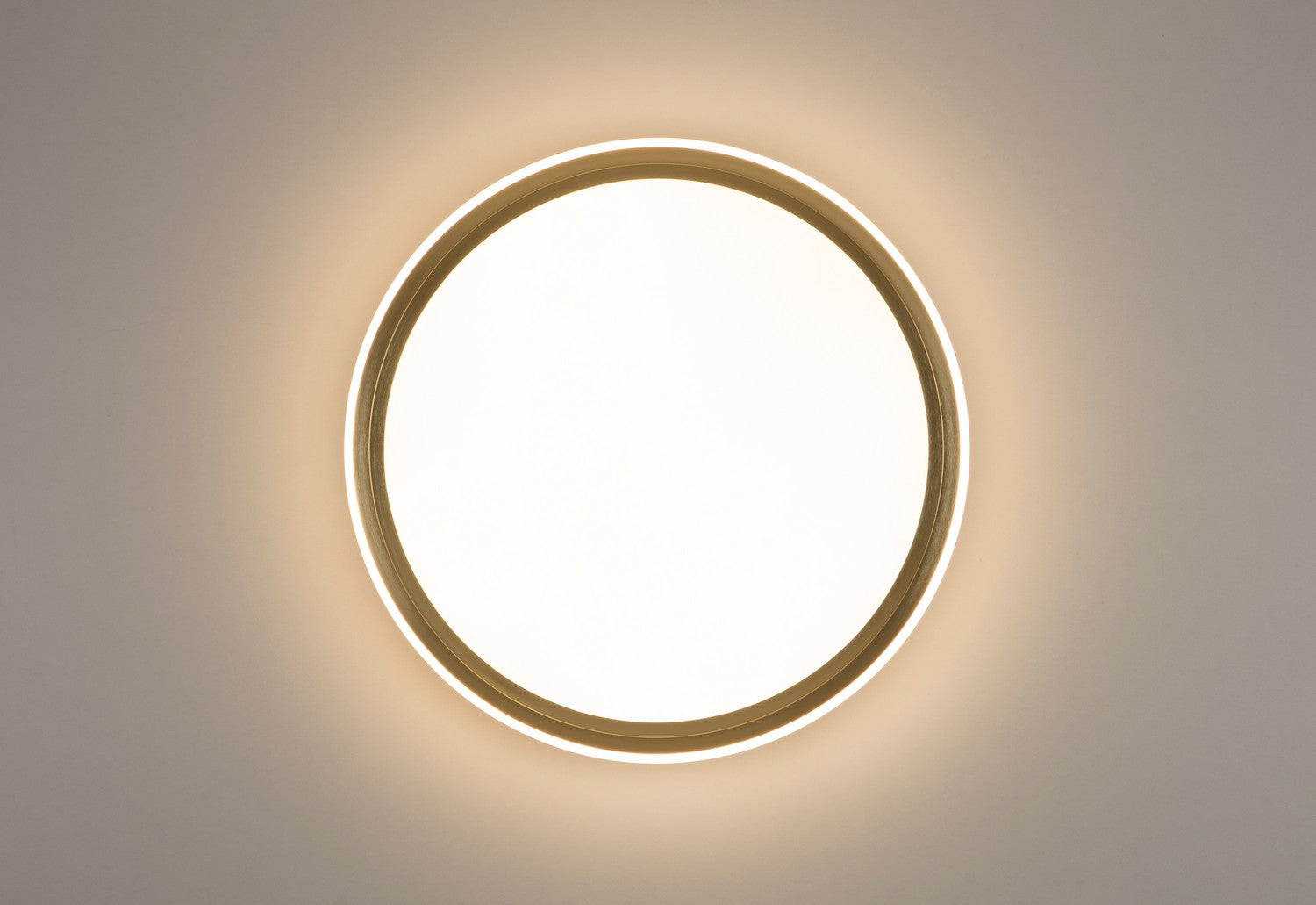 PageOne - PC111317-MBG - LED Flush Mount - Lucerio - Matte Brushed Imitation Gold