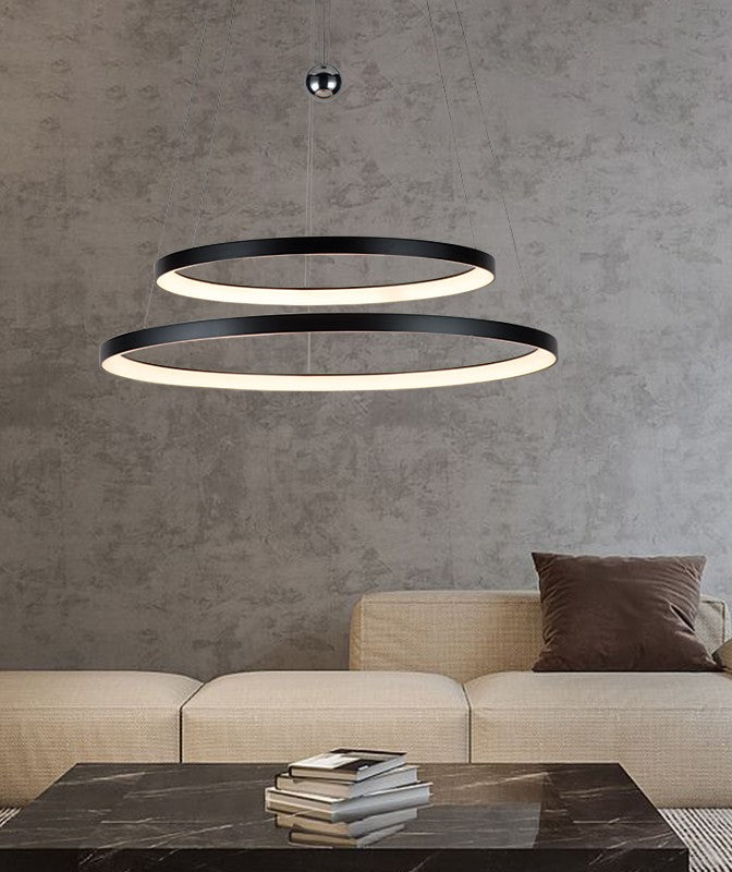 PageOne - PP121548-BK - LED Pendant - Cosima - Black