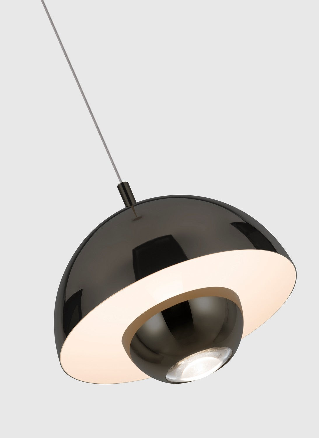 PageOne - PP121931-BKC - LED Pendant - Andoria - Black Chrome