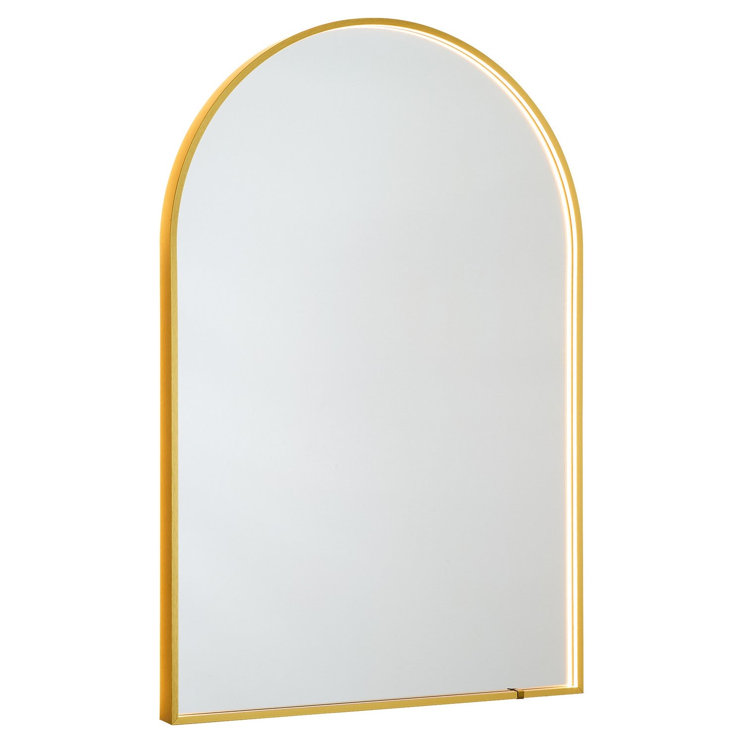 Oxygen - 3-0105-55 - LED Mirror - Avior - Brushed Brass