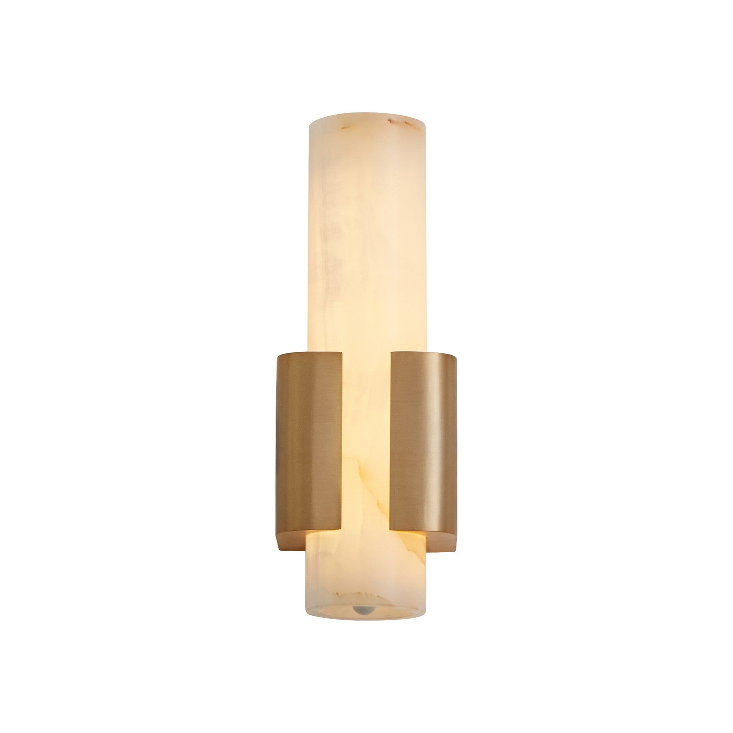 Oxygen - 3-585-40 - LED Wall Scone - Virtue - Aged Brass