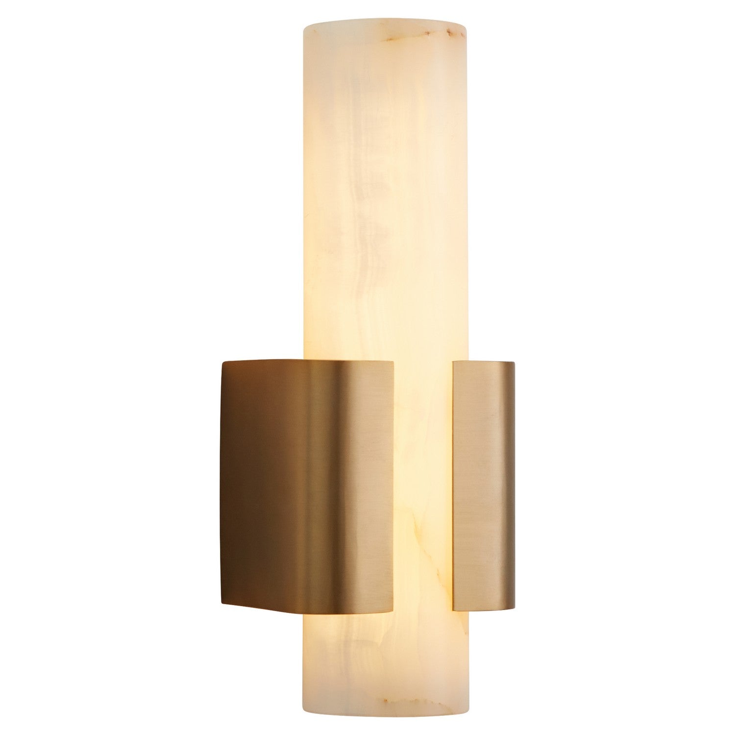 Oxygen - 3-585-40 - LED Wall Scone - Virtue - Aged Brass