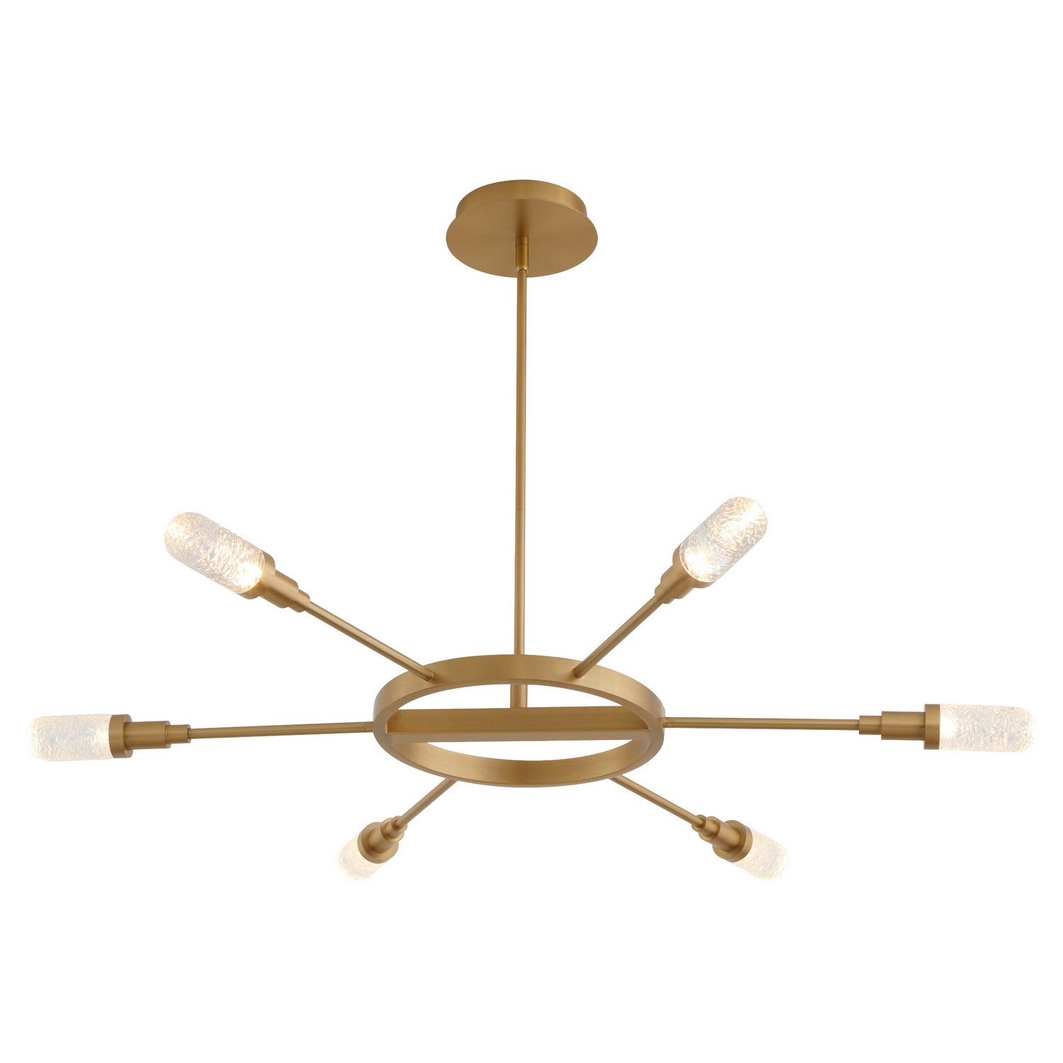 Oxygen - 3-6118-40 - LED Chandelier - Sperano - Aged Brass