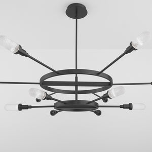 Oxygen - 3-6119-15 - LED Chandelier - Sperano - Matte Black