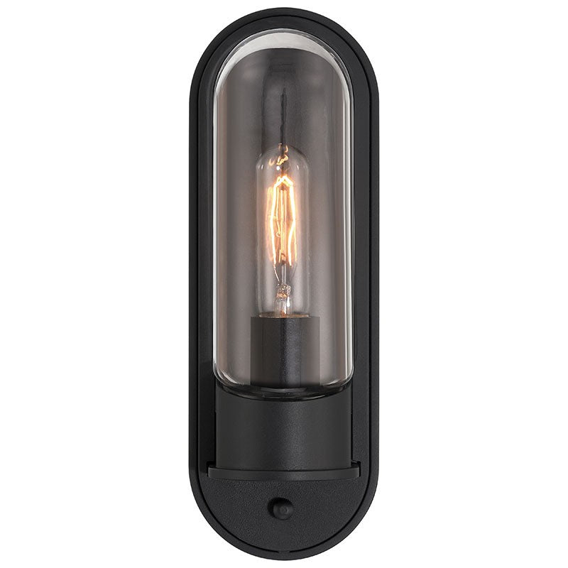 Access - 20320MG-BL/CLR - One Light Outdoor Wall Mount - Magnolia - Black