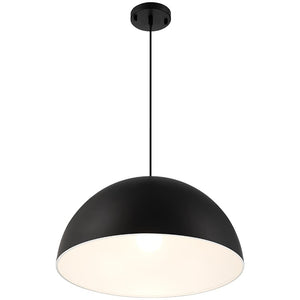 Access - 23768-MBL - One Light Pendant - Huck - Matte Black