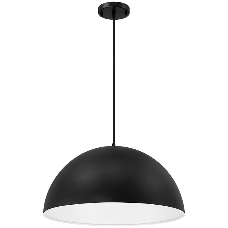 Access - 23768-MBL - One Light Pendant - Huck - Matte Black